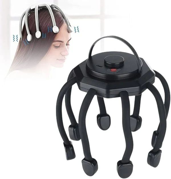 360° Ultra Head Massager – Full-Head Relaxation, Stress Relief & Smart Scalp Stimulator