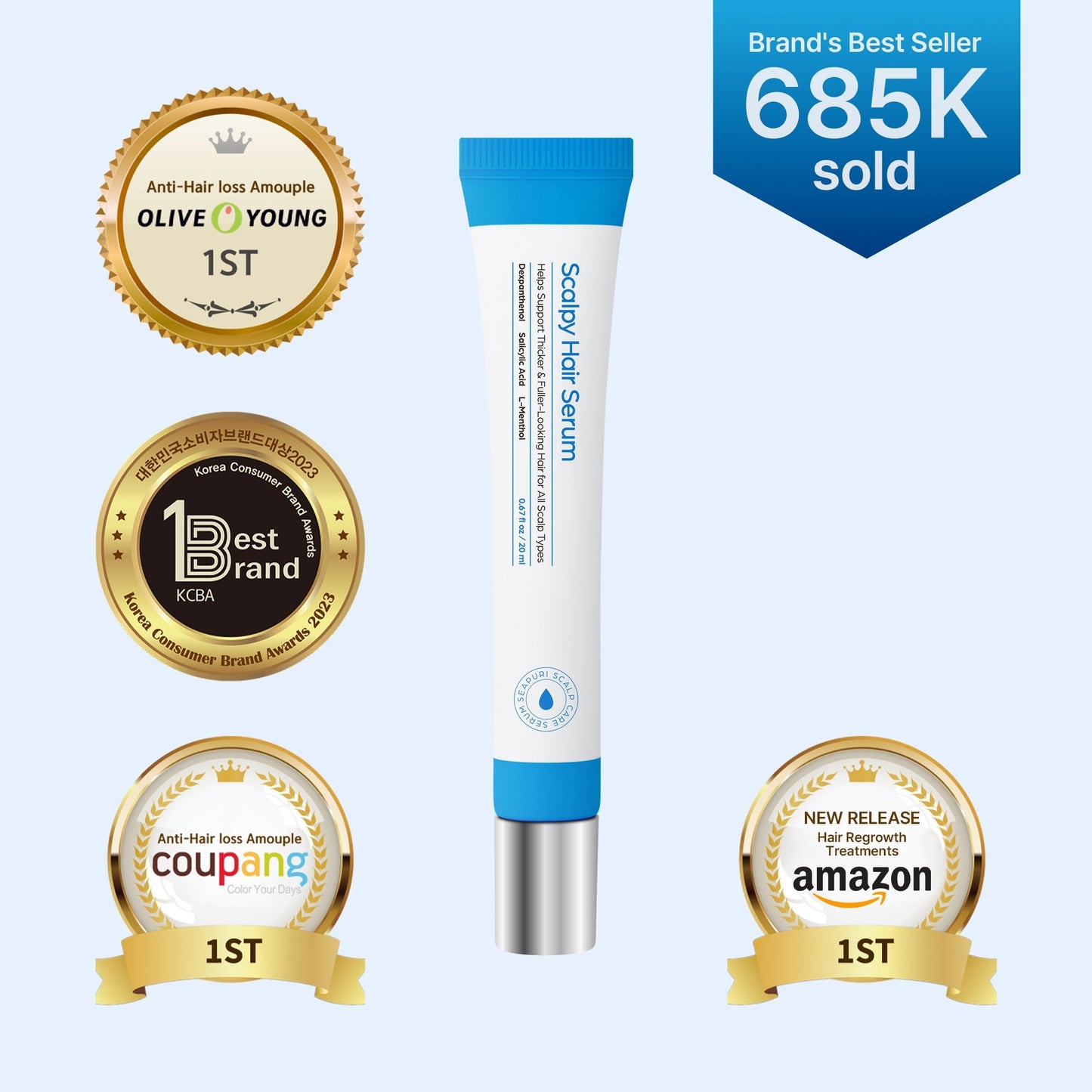 Scalpy Hair Serum – Advanced Hair Growth & Scalp Nourishing Formula