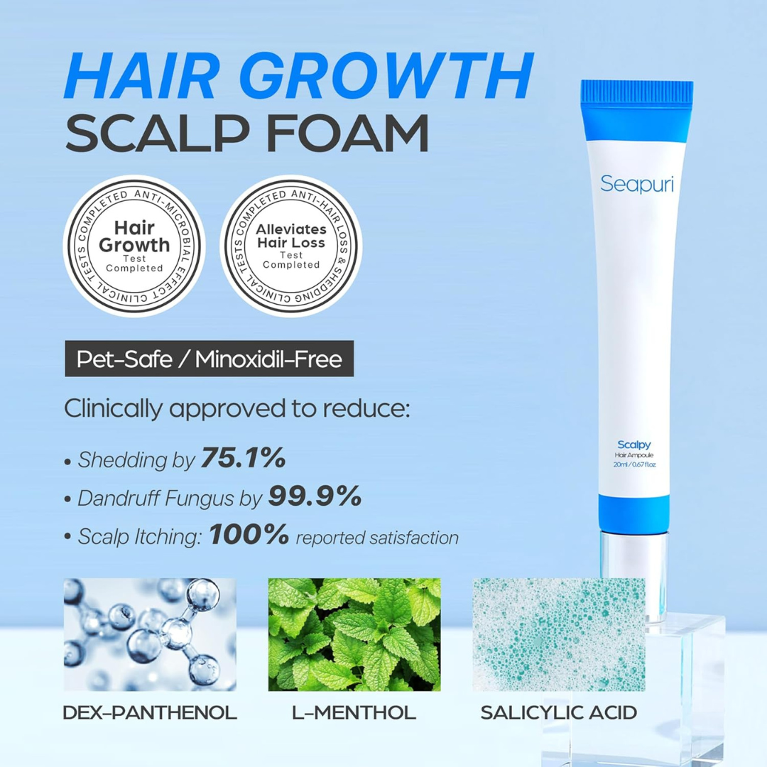 Scalpy Hair Serum – Advanced Hair Growth & Scalp Nourishing Formula