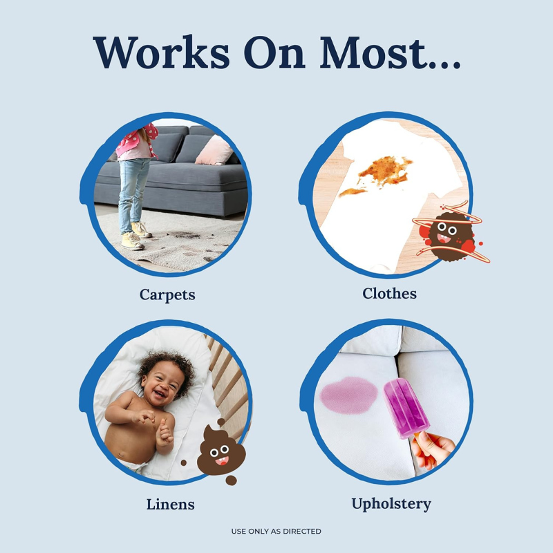 Miss Mouth’s Messy Eater Stain Treater – Instant Stain Remover for Clothes & Fabrics